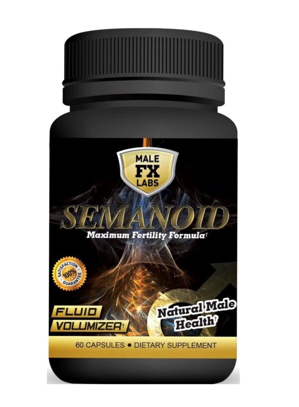 SEMANOID (60 cápsulas) Fórmula de máxima fertilidad y voluminizador de semen
